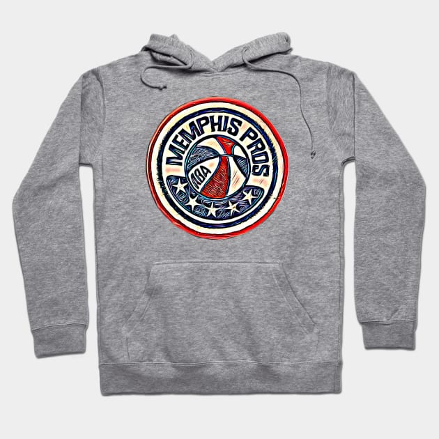 Memphis Pros Basketball Hoodie by Kitta’s Shop